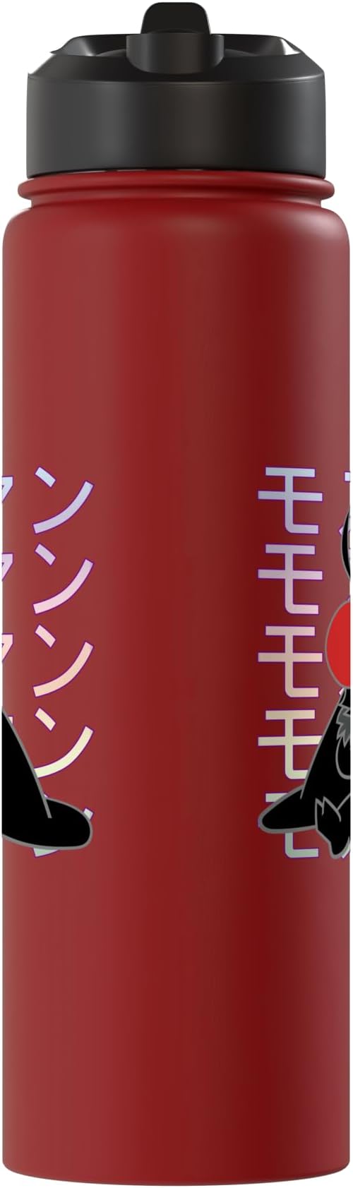 Mothman Kawaii Strawberry Milk Shake Carton Stainless Steel Insulated Water Bottle