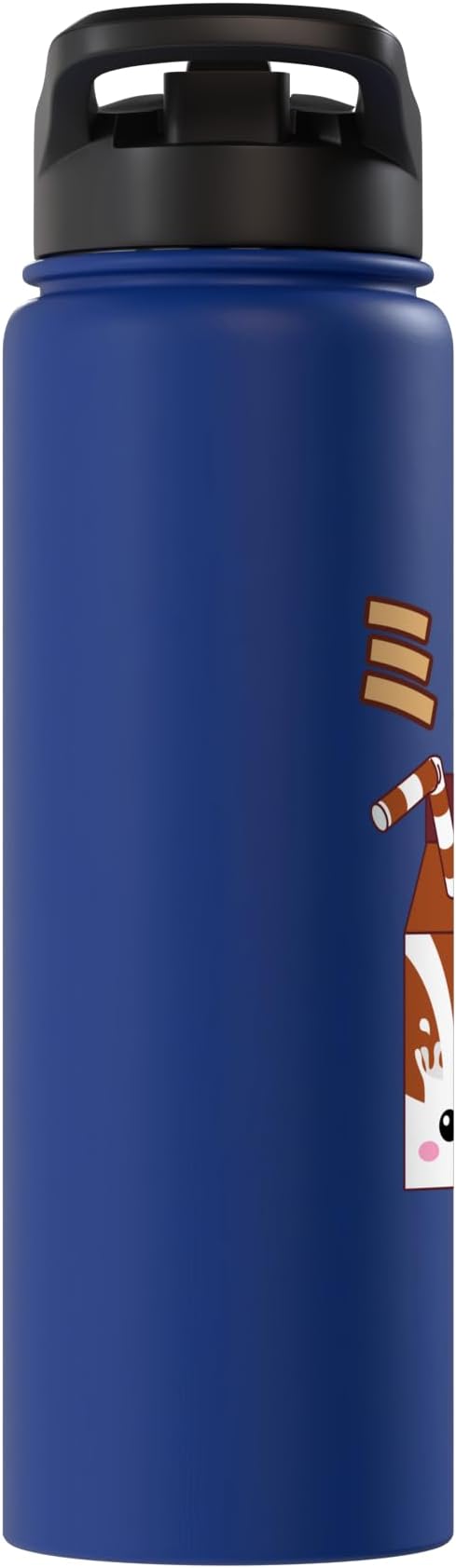 Cute Kawaii Chocolate Milk Japanese Anime Otaku Milkshake Stainless Steel Insulated Water Bottle