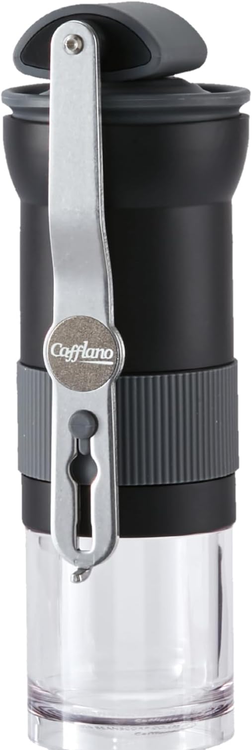 Cafflano Krinder : Portable Manual Coffee Maker, Handmill, Italian Metal-burr Coffee Grinder, High-Consistency, Easy Coarseness Adjusting, High Performance Coffee Grinder