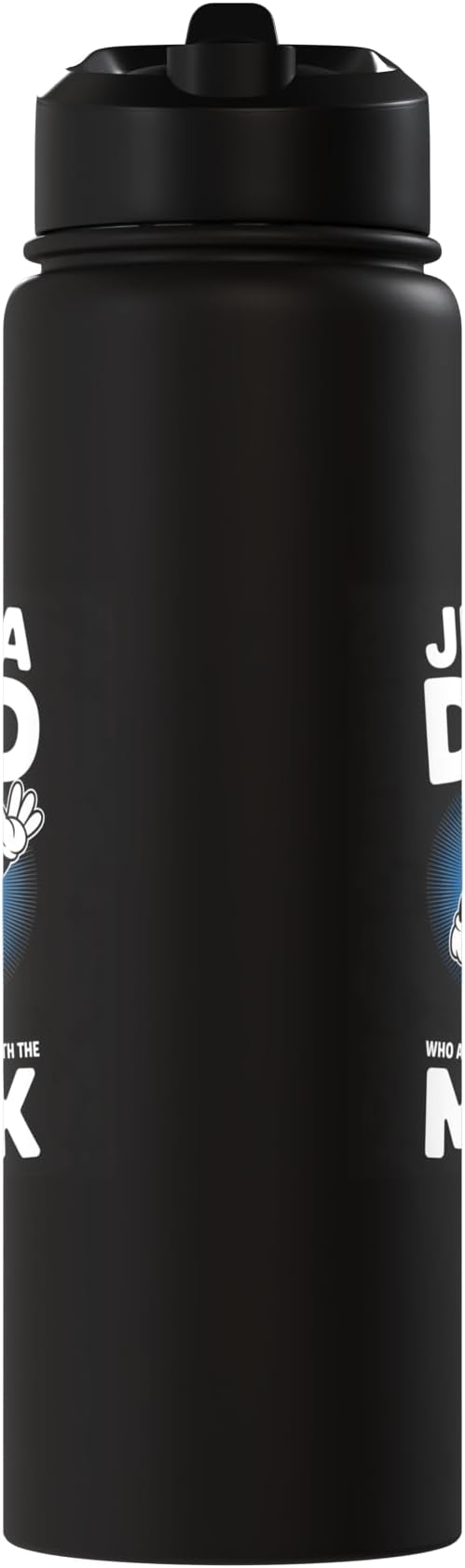 Just A Dad Who Always Came Back With Milk Stainless Steel Insulated Water Bottle