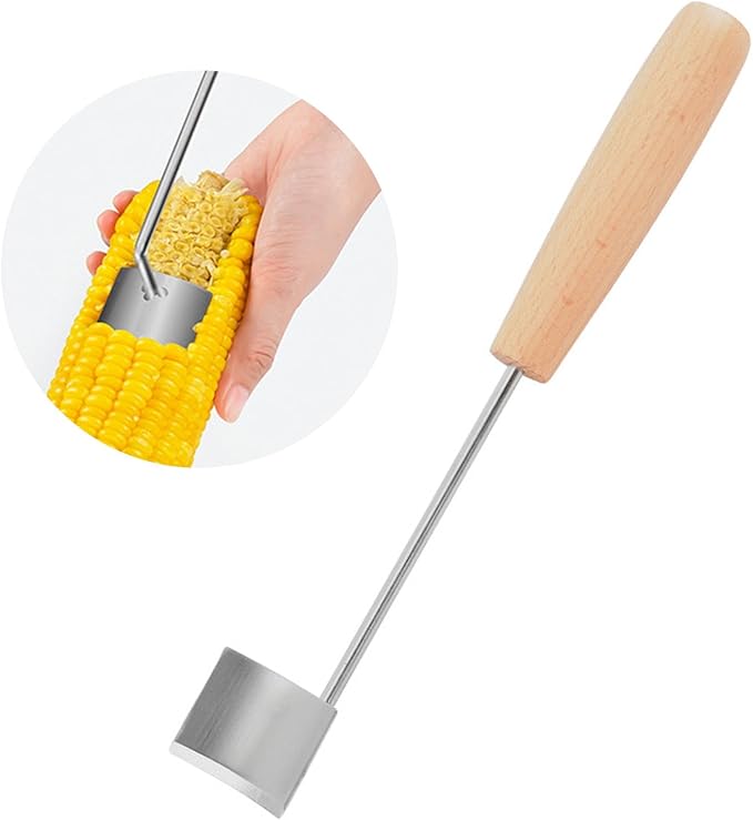 Corn Peeler Corn Thresher Corn Stripper for Corn On The CobCorn Shovel Corn Scraper Corn Kernel Remover Tool Cob Planer Corn Cutter Corn Knife Tool Stainless Steel Kitchen Gadget