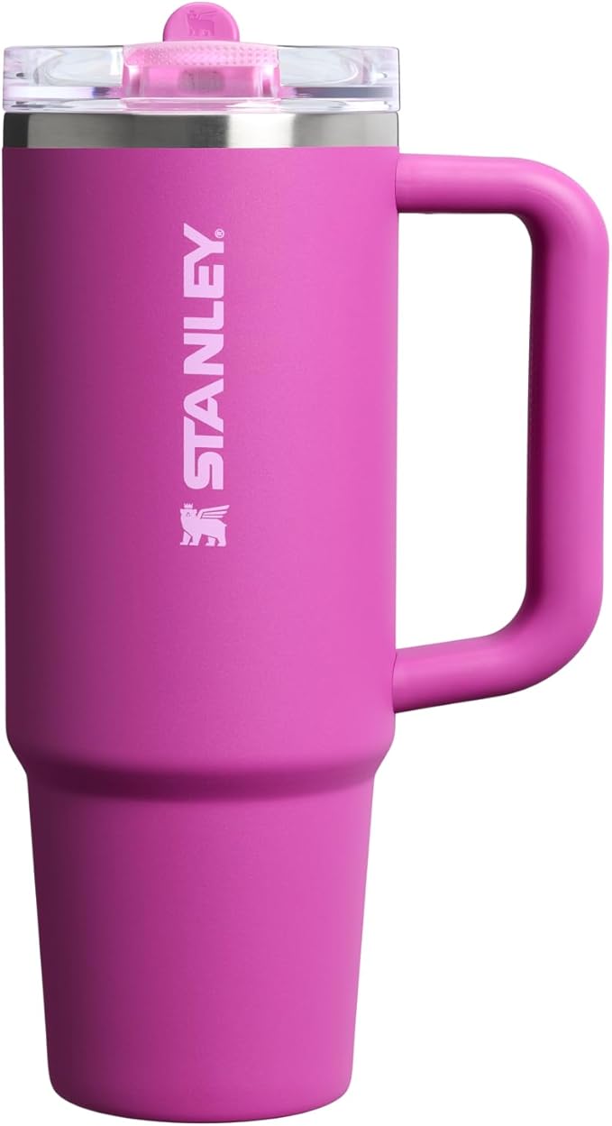 STANLEY Quencher ProTour Flip Straw Tumbler with Leakproof Lid | Built-In Straw & Handle | Cupholder Compatible for Travel | Insulated Stainless Steel Cup | BPA-Free