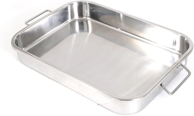 ExcelSteel 594 Roasting Pan, Stainless