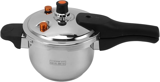 Syrisora Pressure Cooker Rapid Heating 16cm Safety Valves 304 Stainless Steel and Plastic Electric Pressure Cooker for Cooking