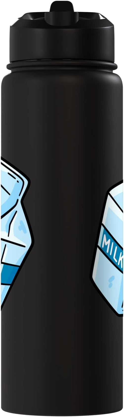 Milk Carton Dairy Lover Stainless Steel Insulated Water Bottle
