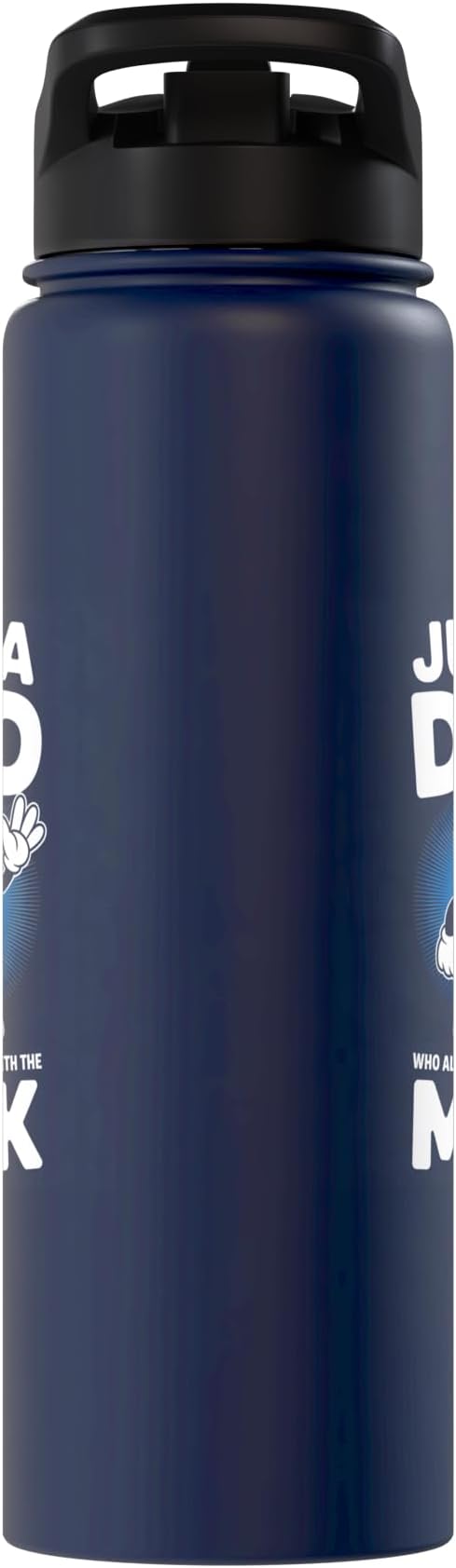 Just A Dad Who Always Came Back With Milk Stainless Steel Insulated Water Bottle