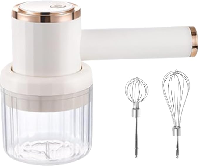 Electric Garlic Chopper | 300ml USB Rechargeable Food Processor - Garlic Chopper Electric,for Nut Chili Onion Meat Veggie Chicken Ginger Fruit Puree Kitchen Home