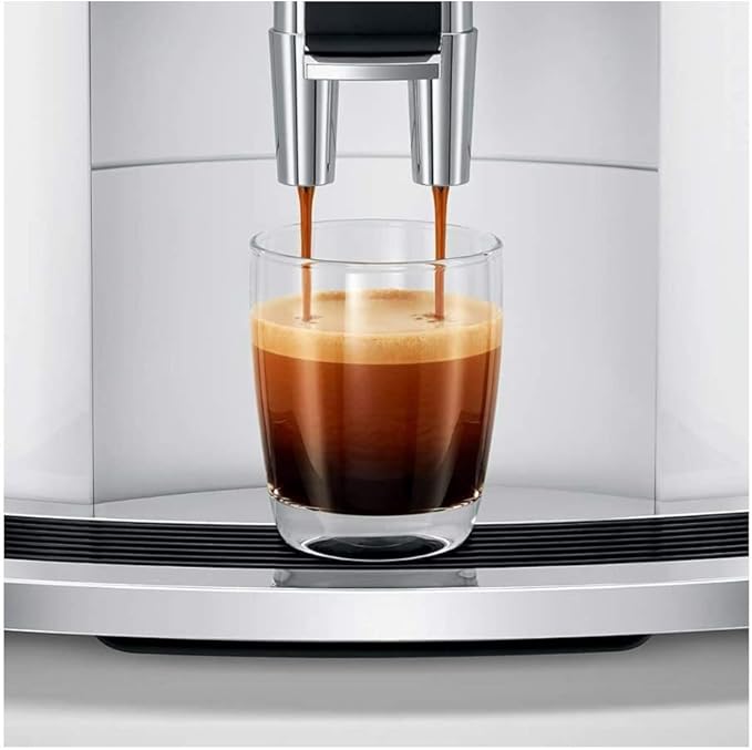 Jura E8 Espresso Coffee Machine (White)