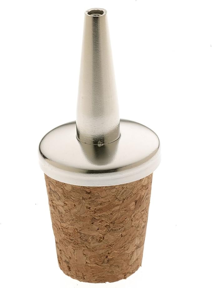 Barfly Liquor Dasher Tops, Stainless Steel, Fits Bottles with up to 20mm Diameter Opening