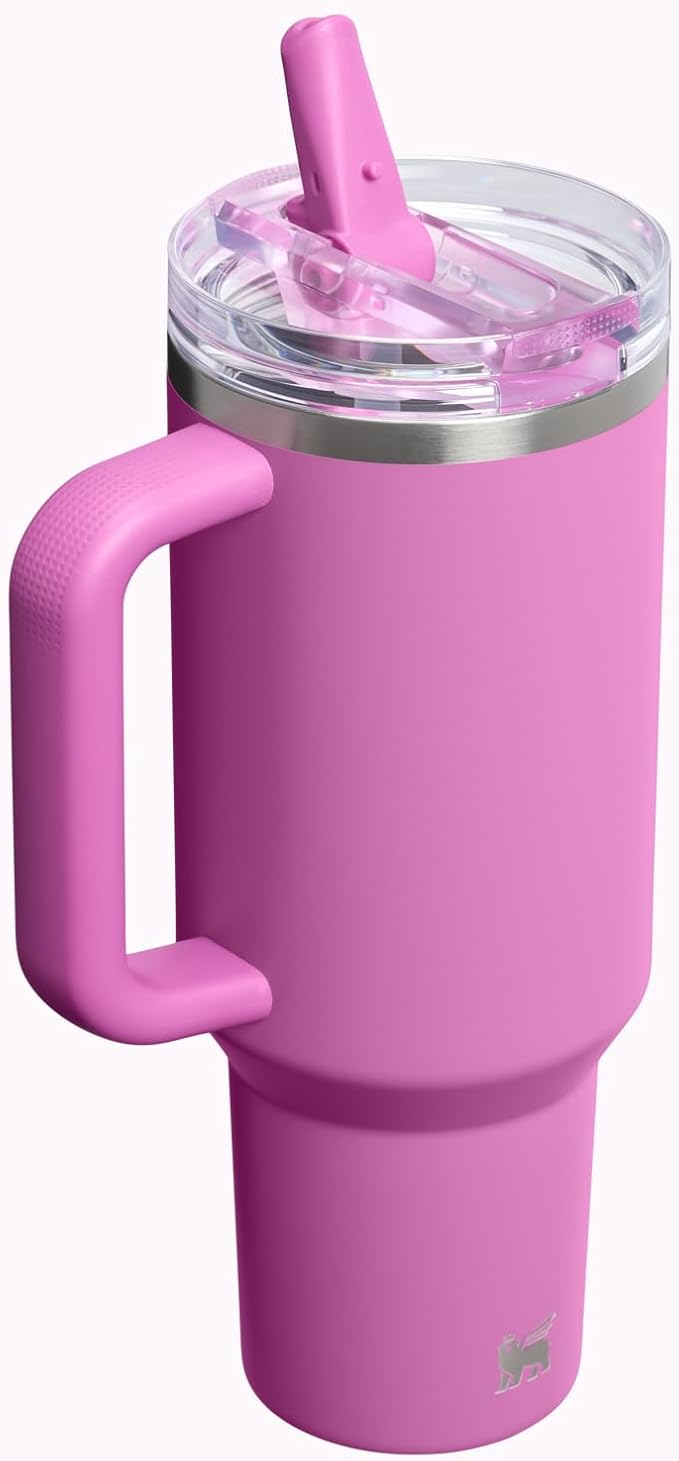 STANLEY Quencher ProTour Flip Straw Tumbler with Leakproof Lid | Built-In Straw & Handle | Cupholder Compatible for Travel | Insulated Stainless Steel Cup | BPA-Free