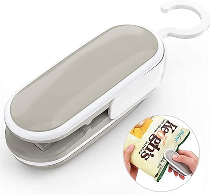 Kitchen Mini Bag Sealing Machine Vacuum Food Sealer 2 in 1 Heat Sealer Handheld Portable Bag Sealer Packaging Machine