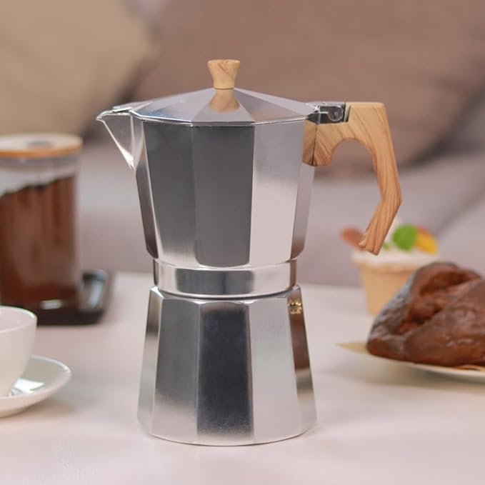 wedrink 12 Cup Stovetop Espresso Maker Aluminium Moka Pot Percolator