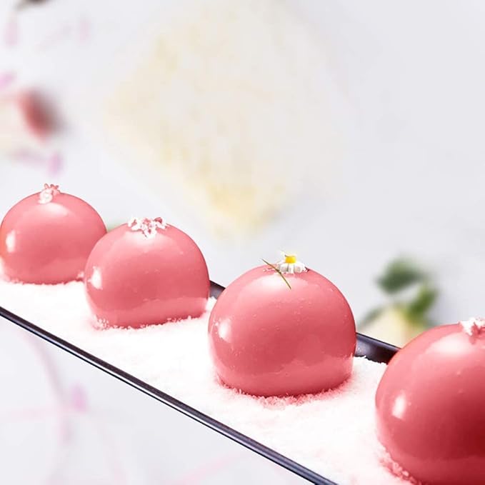Sphere Shape Silicone Baking Mold for Mousse Cake for Baking French Dessert Pastry Chocolate,Jelly,Soap, Ice Cream Mold 15 Cavity