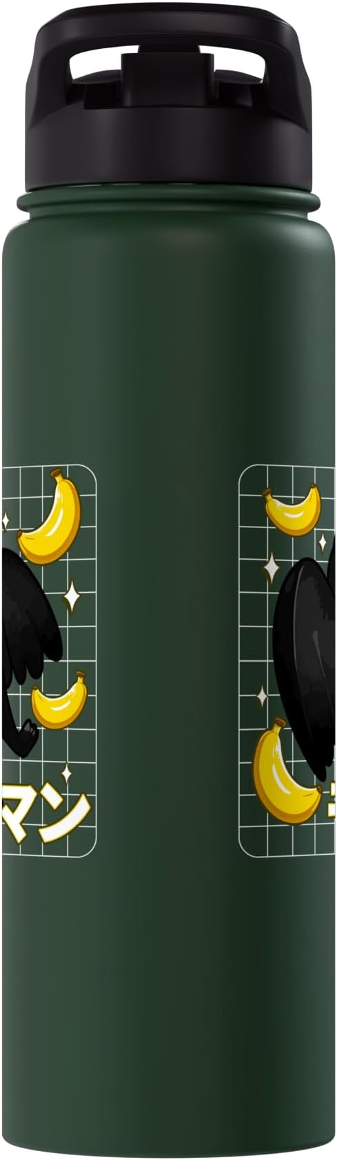 Kawaii Mothman Banana Milk Shake Carton Stainless Steel Insulated Water Bottle