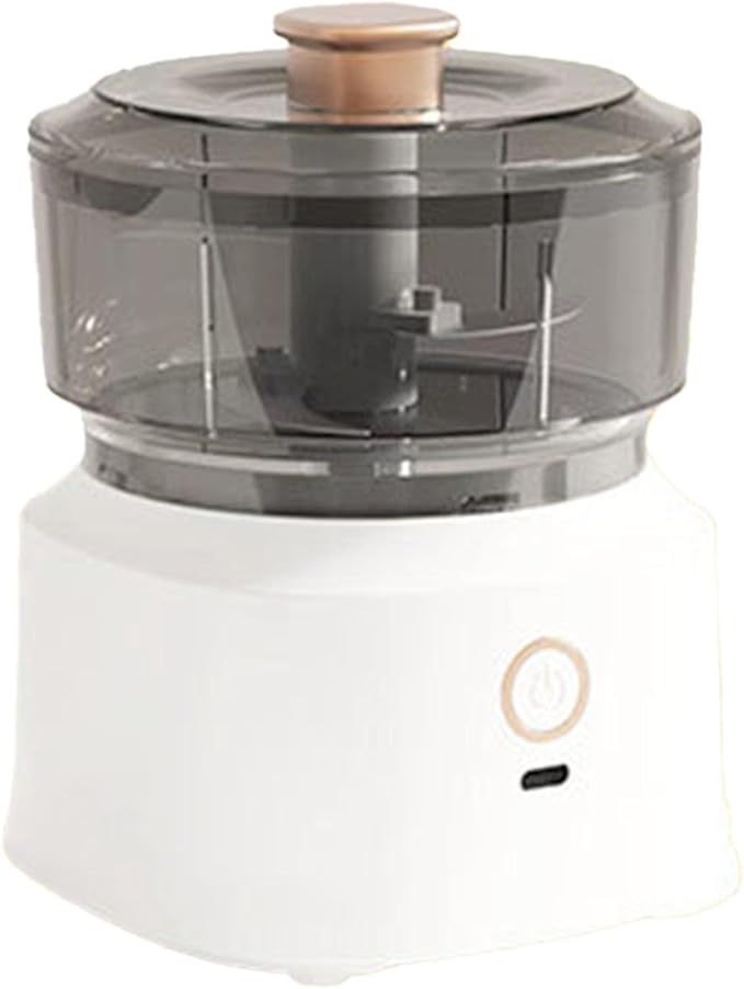 DAUERHAFT Electric Food Chopper and Food Grinder for Vegetables Multifunctional Kitchen Appliance White Compact Tool electric food chopper food processor small Food Processors
