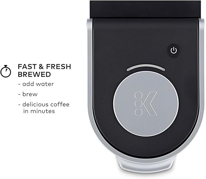 Keurig K-Mini Plus Single Serve K-Cup Pod Coffee Maker, with 6 to 12oz Brew Size, Stores up to 9 Pods,