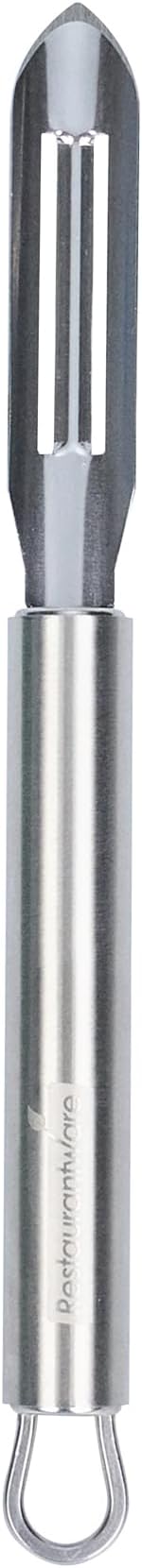 Restaurantware-German Standard 7.6 Inch Vegetable Peelers, 24 Dishwashable Hand Peelers - Ultra Sharp Blades, Ergonomic Handles, Stainless Steel Potato Peeler, For Zucchini, Carrot, Or, More