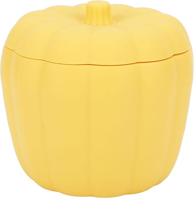 Ice Cube Maker, Pumpkin Look, Easy to Use, Space Saving, Silicone Acrylic Silicone Ice Bucket