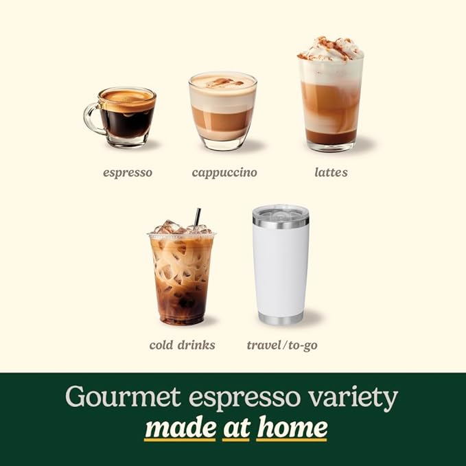 Cuisinart Espresso Bar Slim Coffee Espresso Machine, Makes Hot or Cold Cafe-Quality Beverages Including Cappuccino, Lattes, and Cold Extracted Drinks, Steam/Frothing Wand for Milk-Based Drinks,EM-160