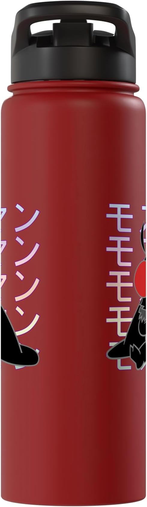 Mothman Kawaii Strawberry Milk Shake Carton Stainless Steel Insulated Water Bottle