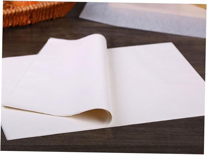 PRETYZOOM 500pcs Food Papper Baking Oil Paper Paper Baking Sheets Dehydrator Sheets Non Stick Mat for Drying Food