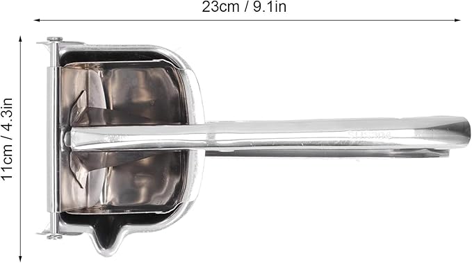 304 Stainless Steel Manual Juicer, Multi-Functional Hand Press Squeezer for Watermelon, Grapes Cocktail Fruits Professional Party Bar Tool