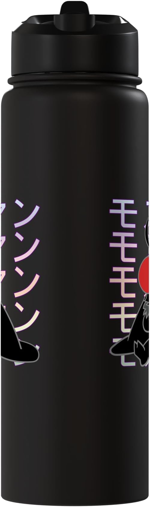 Mothman Kawaii Strawberry Milk Shake Carton Stainless Steel Insulated Water Bottle