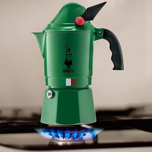 Bialetti Moka Express Rainbow (Alpina, 3 Cups)