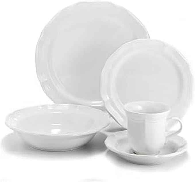 Mikasa French Countryside 40-Piece Dinnerware Set, Service for 8