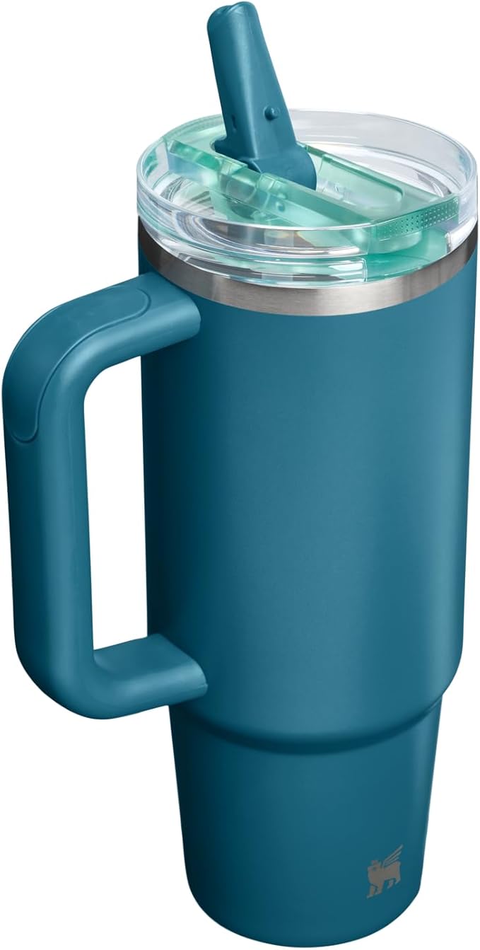STANLEY Quencher ProTour Flip Straw Tumbler with Leakproof Lid | Built-In Straw & Handle | Cupholder Compatible for Travel | Insulated Stainless Steel Cup | BPA-Free