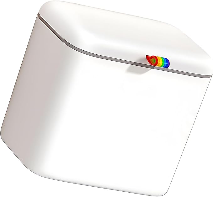 Compact Wall Mounted Humus Bucket with Fasteners Gluey Mattresses 2 Opening Fashion for Bathroom Bedroom Store Locking Mechanism Lid Kitchen Humus Bucket