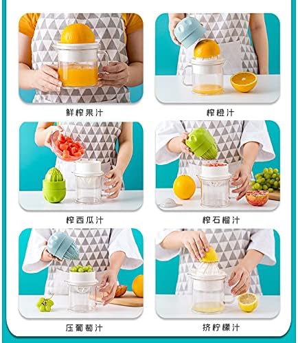 Juicer Mini Lemon Juicer Portable Handheld Fruit Citrus Squeezer Easy Original Juice maker(Blue)