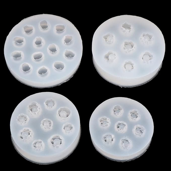 White Molds for Cupcakes Topper Decorating Blueberry Raspberry Icecube Silicone Molds, Fondant Cake Decorating,Baking Tools, Chocolate Candy Making Mold Pastry and Baking