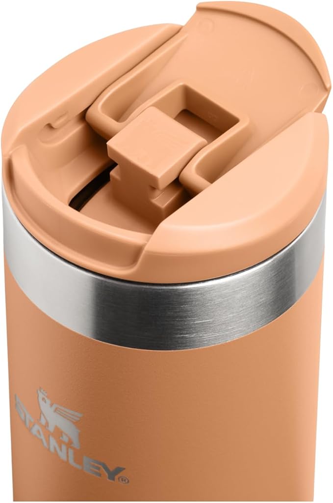 Stanley AeroLight Transit Bottle 16 oz | Locking Drink Through Lid | Leak Resistant Water Bottle or Coffee Travel Mug | Lightweight Insulated Stainless Steel | BPA-Free | Toast