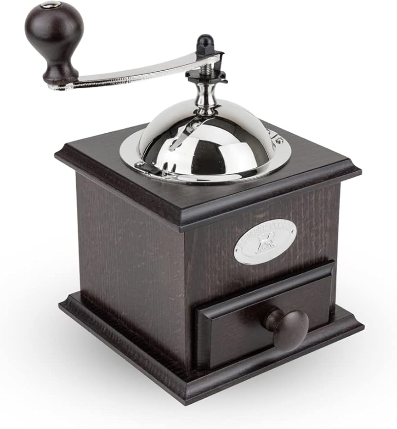 Peugeot Nostalgie Hand Coffee Mill, Walnut