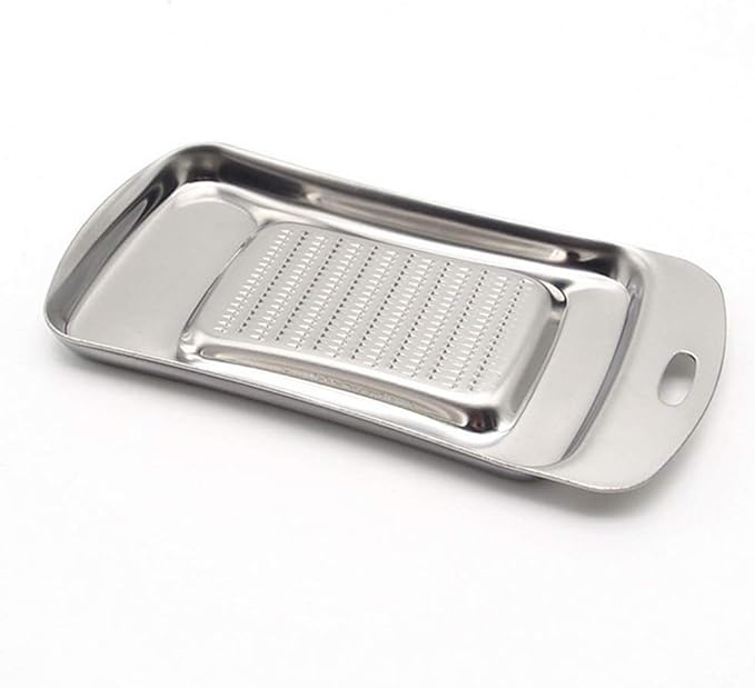 Ginger Grater Tool, Stainless Steel Ginger Grater, Kitchen Grinder Zester Tool for Garlic
