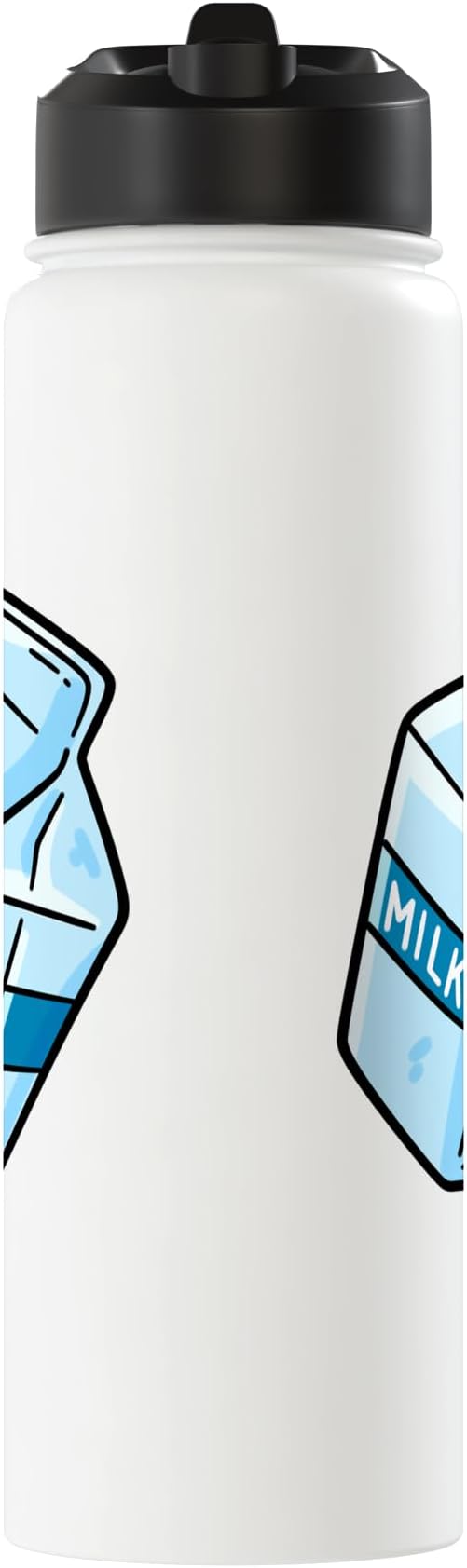 Milk Carton Dairy Lover Stainless Steel Insulated Water Bottle