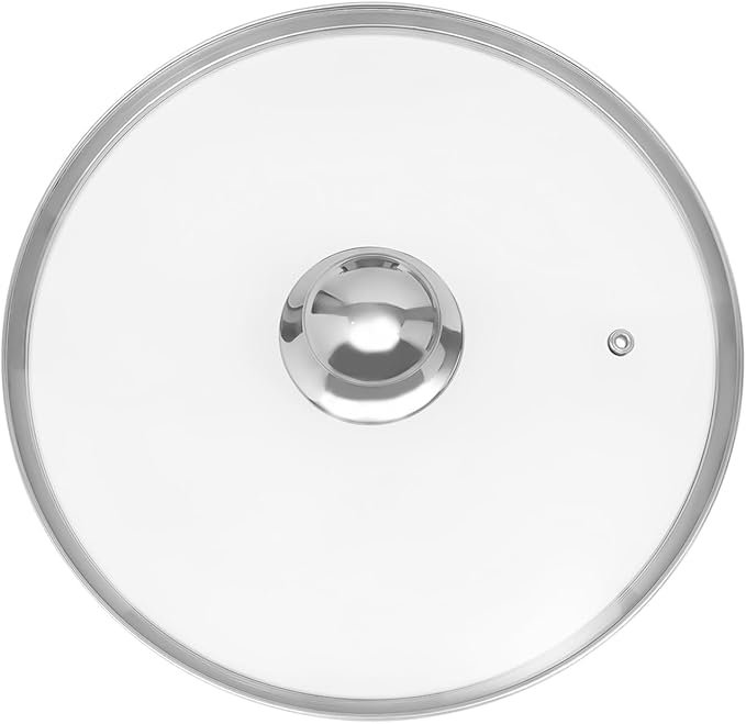 Stainless Steel Steamer Glass Lid, 5-Layer Cooking Steamer Set, Overlapping Design, ø 28cm /11 Inch, Suitable for Induction Cooktops, Electric Cooktops, Gas Cooktops