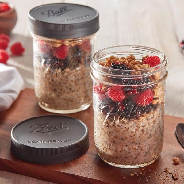 Ball Mason Jar Leak-Proof Lids, Regular Mouth, 6 CT (Pack of 4)
