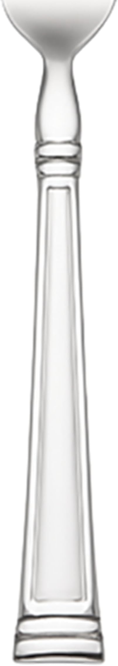 Lenox Silverware Set, Esquire 65-Piece Flatware Set, Service For 12, 18/10 Stainless Steel, Dishwasher Safe, Knives Spoons And Forks Sets, Home And Kitchen Serving Utensils (Silver, 65 Piece)
