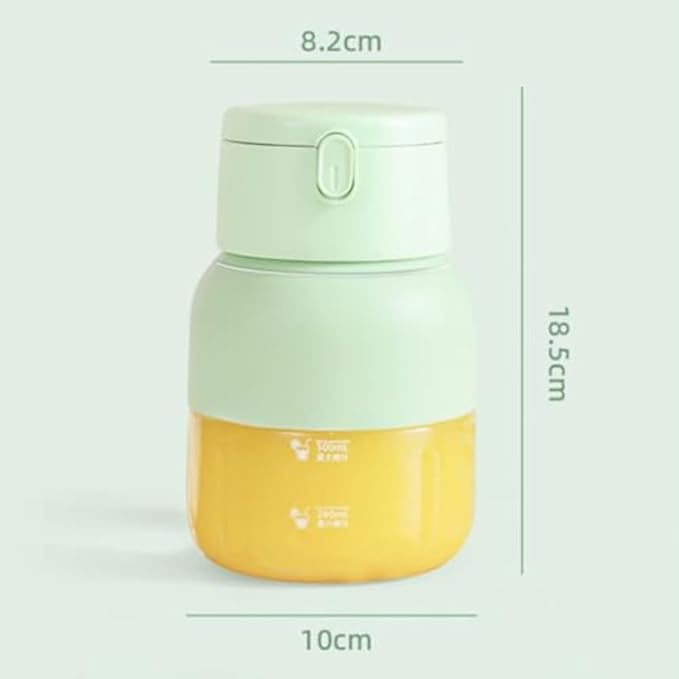 Portable Wireless Juicer Cup — 800mL High-Speed 10-Blade Personal Blender, USB Rechargeable & Auto-Off Safety Design, Portable Smoothie Maker for Travel, Gym, Office & Home (pink)