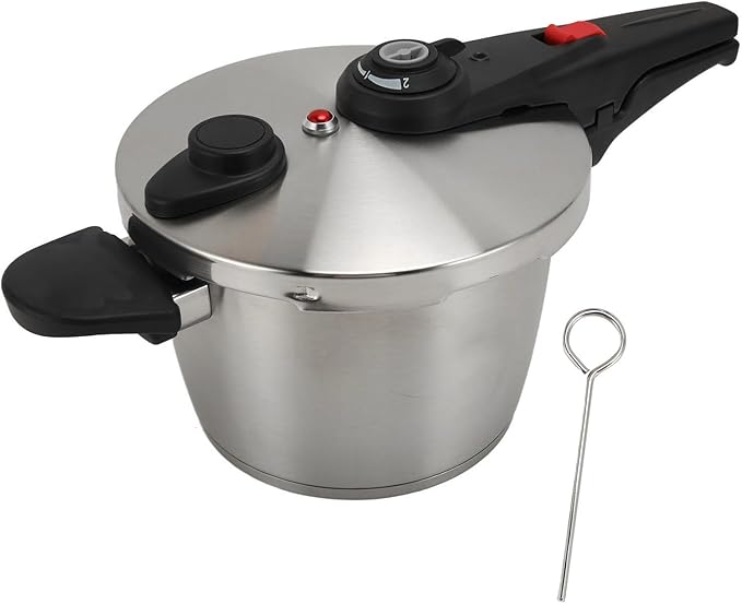 HEEPDD Electric Pressure Cooker 304 Stainless Steel Multi Cooker, Multi, Quick Cooking for Home Kitchen with Pressure Control and Versatile Functions Electric 304 (4L)
