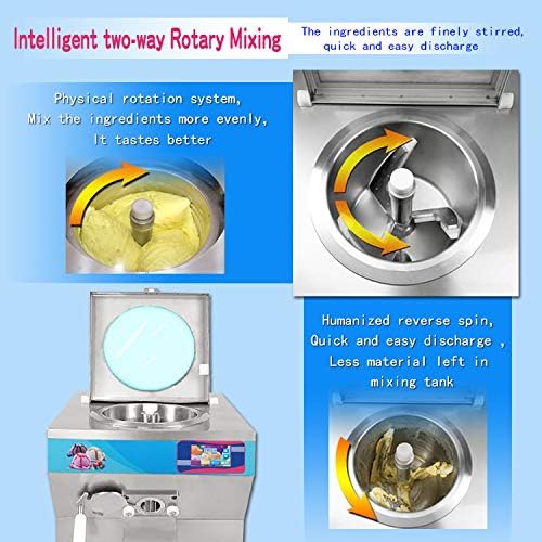 Kolice NEW Commercial vertical fruit hard ice cream machine, gelato ice cream machine, batch freezer, sorbetto making machine, Italian ice machine, snack food equipment
