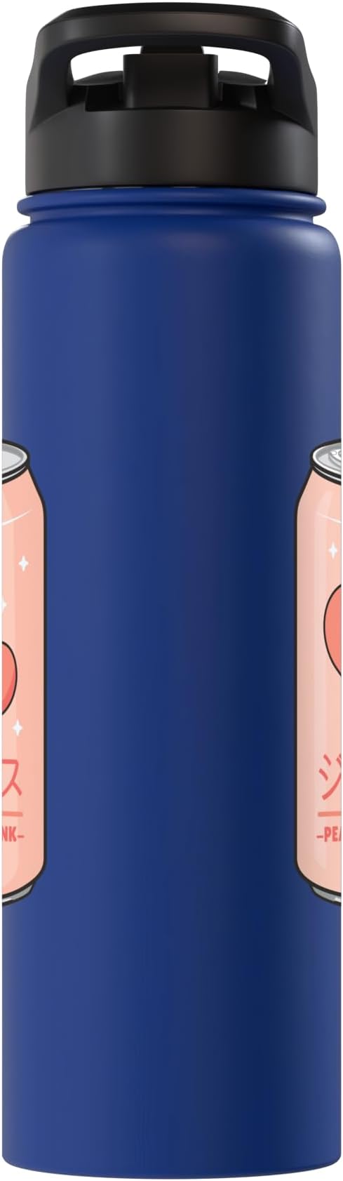 Kawaii Soft Drink Aesthetics Japanese Peach Juice Stainless Steel Insulated Water Bottle