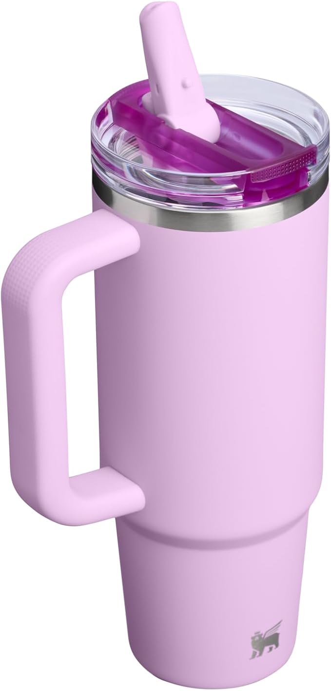STANLEY Quencher ProTour Flip Straw Tumbler with Leakproof Lid | Built-In Straw & Handle | Cupholder Compatible for Travel | Insulated Stainless Steel Cup | BPA-Free
