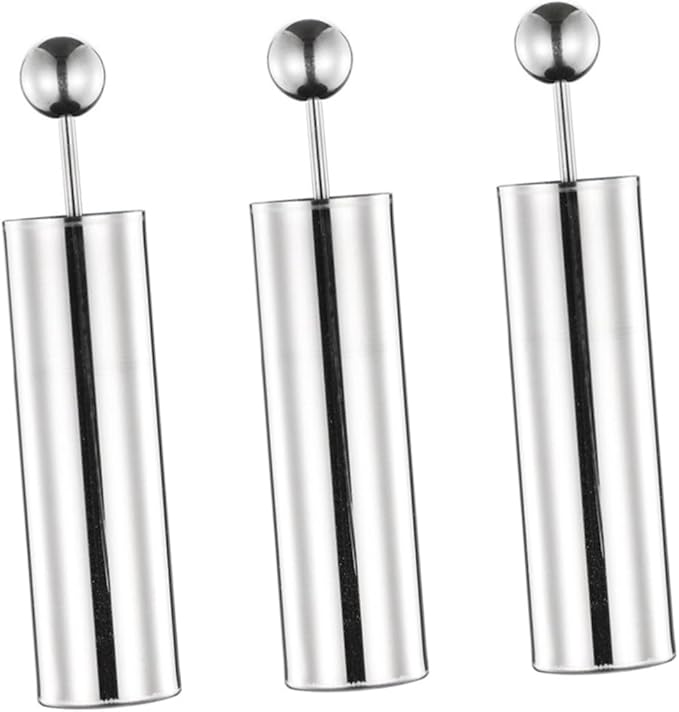 OUNONA 3 pcs Stainless Steel Tofu Cutter Chrysanthemum Design Tofu Press for Home Use Kitchen Tool and Cheese Easy to Clean and Use