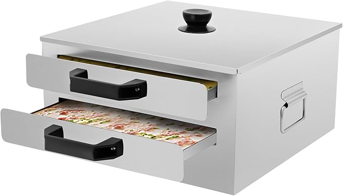 Rice Noodle Roll Steamer Machine, 2-Layer Rice Noodle Roll Steame with 304 Food Grade for Rice Noodles Compatible with Stove and Induction Cooktop