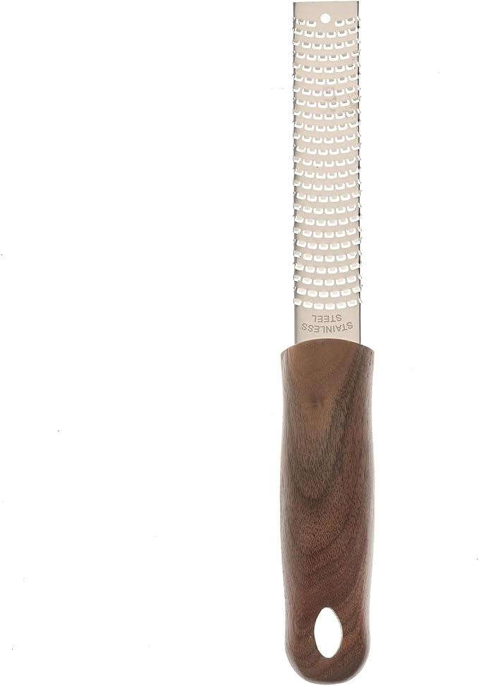 Mercer Culinary Barfly Bar Zester With Walnut Handle