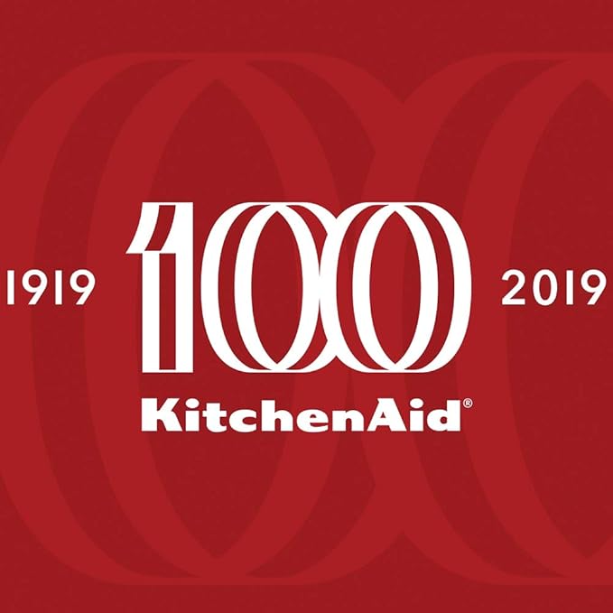 KitchenAid KHB1231QHSD 100 Year Limited Edition Queen of Hearts Corded Hand Blender, 3 Speed, Passion Red