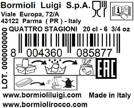 Bormioli Rocco Quattro Stagioni Airtight Pot, Clear